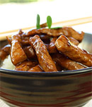 Sma�ona wieprzowina z sosem ostrygowym