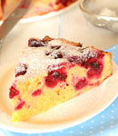 Ciasto serowo-malinowe 