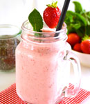 Truskawkowe smoothie z chia