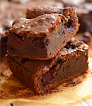 Brownie z wi�niami i delikatnym akcentem chilli