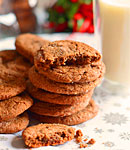 Ciasteczka piernikowe z czekolad�