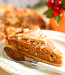 Tarta z bia�ym makiem i d�emem z gorzkich pomara�czy