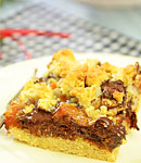 Ciasto krajanka ze wszystkim co najlepsze - karmelem, orzechami, czekolad� i kokosem :)