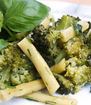 Sa�atka z fasoli i broku��w