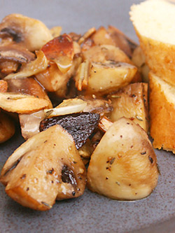 Zapiekane ziemniaki z czosnkiem