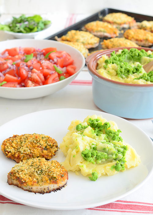 Kotlety schabowe z kruszonk� pietruszkow�