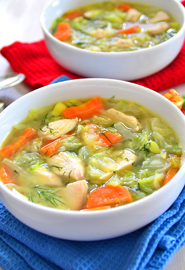 Zupa kapu�ciana z kalarep�