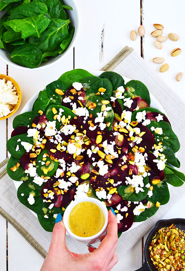 Carpaccio z burakami i fet�