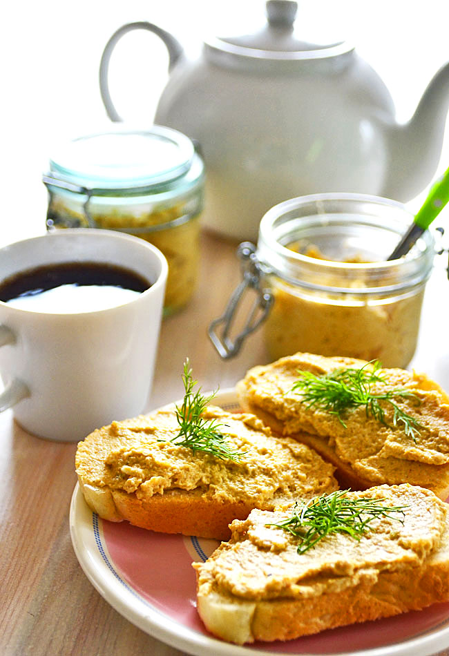 Pasta kanapkowa z kurek i jajek