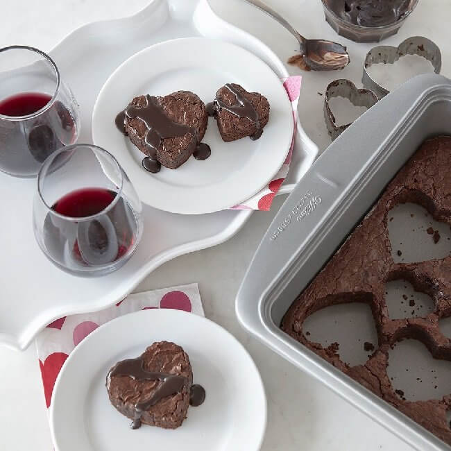 Brownie z czerwonym winem