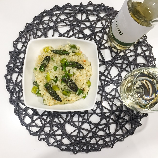 Risotto ze szparagami