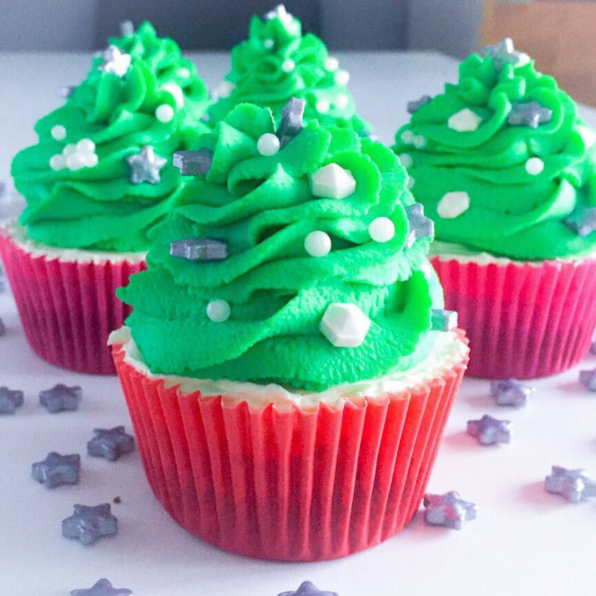 Muffinki - choinki