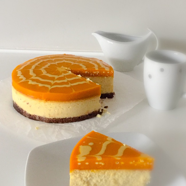 Sernik z bia�ej czekolady pani Doroty