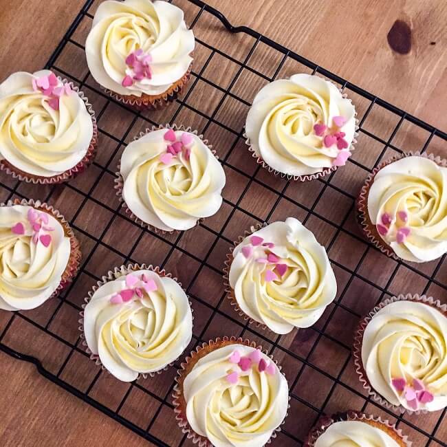 Waniliowe muffiny Jemmy Wilson a.k.a. Jemma Cupcake