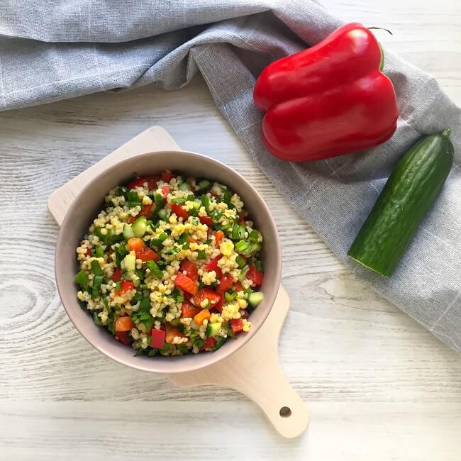 Sa�atka Tabulech z kaszy jaglanej