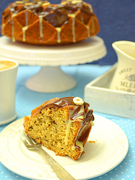 Babka cappuccino z polew� czekoladow�