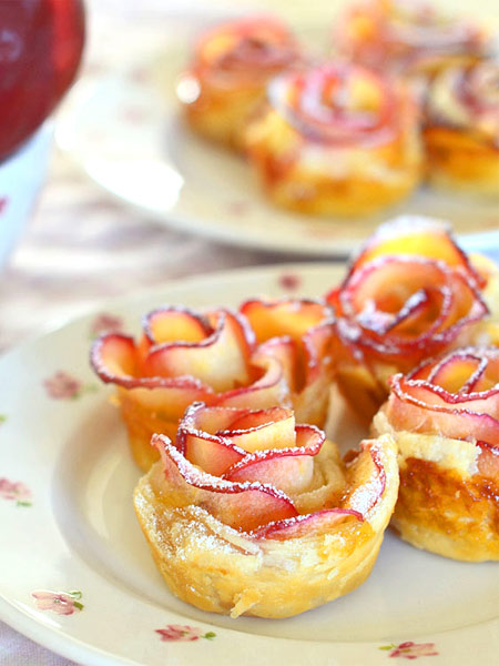 Jab�kowe r�e w cie�cie francuskim