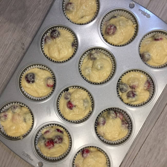 ciasto na muffiny w formie Wilton