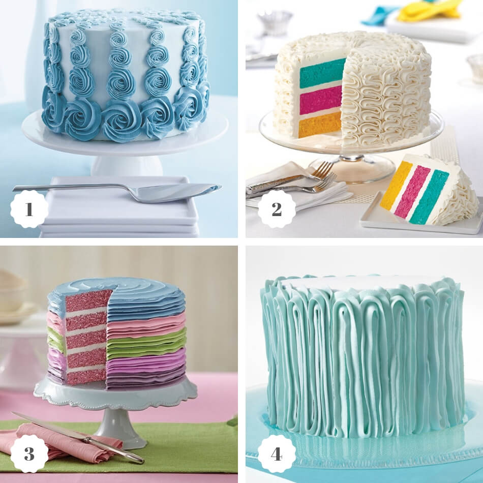 torty derkorowane kremem ma��anym tylk� 1M