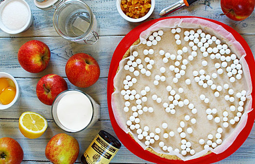 Kuleczki do pieczenia kruchych ciast