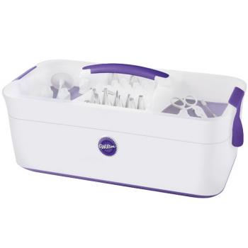 Du�a profesjonalna skrzynka na przedmioty do dekorowania ciast - 409-3077 - Wilton