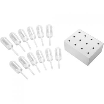 Pojemniki do deser�w warstwowych na patyczkach (12 sztuk) z stojakiem - 415-0644 - Wilton