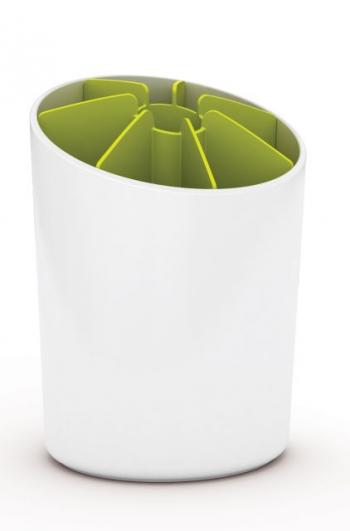 Ociekacz na sztu�ce i narz�dzia Segment, bia�o-zielony – Joseph Joseph