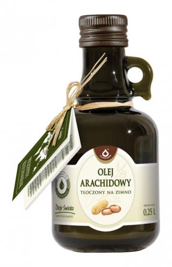 Olej arachidowy t�oczony na zimno (250 ml) - Oleofarm