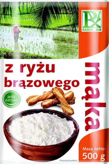 M�ka z ry�u br�zowego (500 g) - Radix-bis