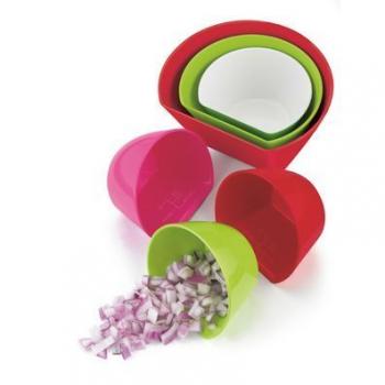 Zestaw miseczek-szufelek (4 sztuki), du�e - Cuisipro