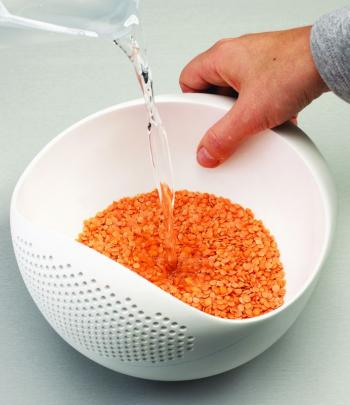 Misa z sitkiem Prep&Serv, bia�a, du�a - Joseph Joseph