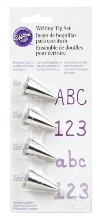 Zestaw tylek do pisania (4 sztuki) - 03-3107 - Wilton