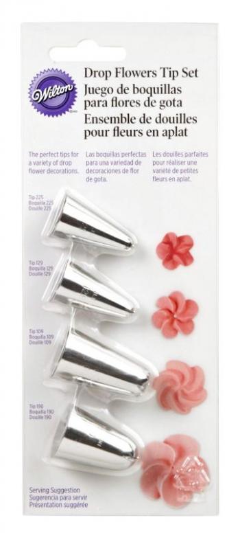 Zestaw tylek do tworzenia kwiatk�w (4 sztuki) - 03-3109 - Wilton