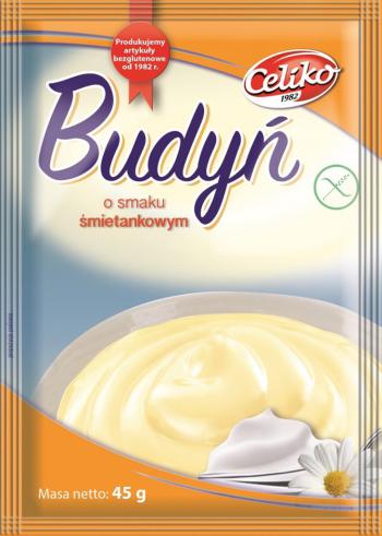 Budy bezglutenowy o smaku mietankowym (45 g) - Celiko