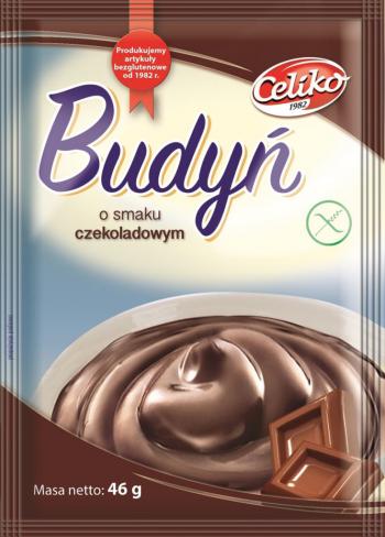 Budy bezglutenowy o smaku czekoladowym (46 g) - Celiko