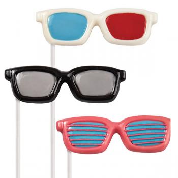 Foremka plastikowa do lizak�w w kszta�cie okular�w przeciws�onecznych - 2115-0034 - Wilton 