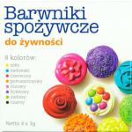 Zestaw barwnik�w spo�ywczych w proszku (8 sztuk x 3 g) - Amus
