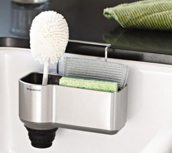 Pojemnik do zlewu Sink Caddy, stal nierdzewna – Simplehuman
