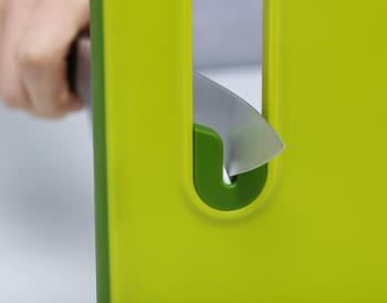 Deska du�a z ostrza�k�, zielona (37 x 28 cm) - Joseph Joseph