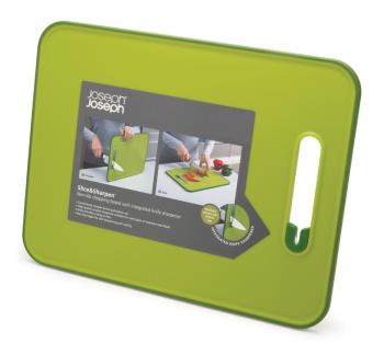 Deska du�a z ostrza�k�, zielona (37 x 28 cm) - Joseph Joseph