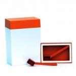 Pojemnik prostok�tny bia�o-pomara�czowy (3 L) - O'Lala