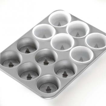 Wkadki do nadziewania muffinw (12 sztuk) - Nordic Ware 