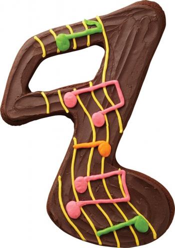 Forma aluminiowa w kszta�cie nuty - 2105-0054 - Wilton