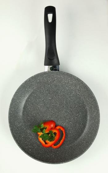 Patelnia granitowa non-stick (rednica: 20 cm) - Cortina Granitium - Ballarini 