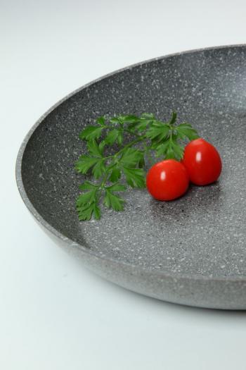 Patelnia granitowa non-stick (rednica: 20 cm) - Cortina Granitium - Ballarini 