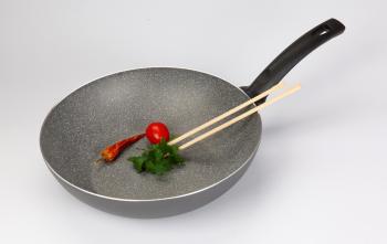 Wok z powok granitow (rednica: 28 cm) Lucca - Ballarini