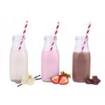 Butelka szklana (1 sztuka, pojemno��: 250 ml) do lemoniady, milks...