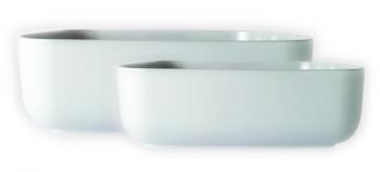 Miska kwadratowa Firenze (27,2 x 24,8 cm), bia�a - Vialli Design