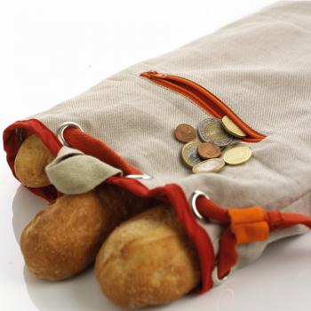 Torba na pieczywo, pomara�czowa - Mastrad