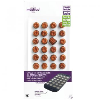 Forma silikonowa do mini canele ( na 24 ciasteczka)  - Mastrad
